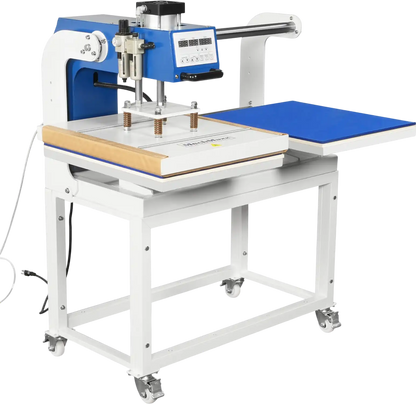 MechMaxx PUD2024 Heat Press 20x24" Commercial Pneumatic Dual Platen Auto Lift Sublimation Transfer Machine AIRTAC 110V 4HP New