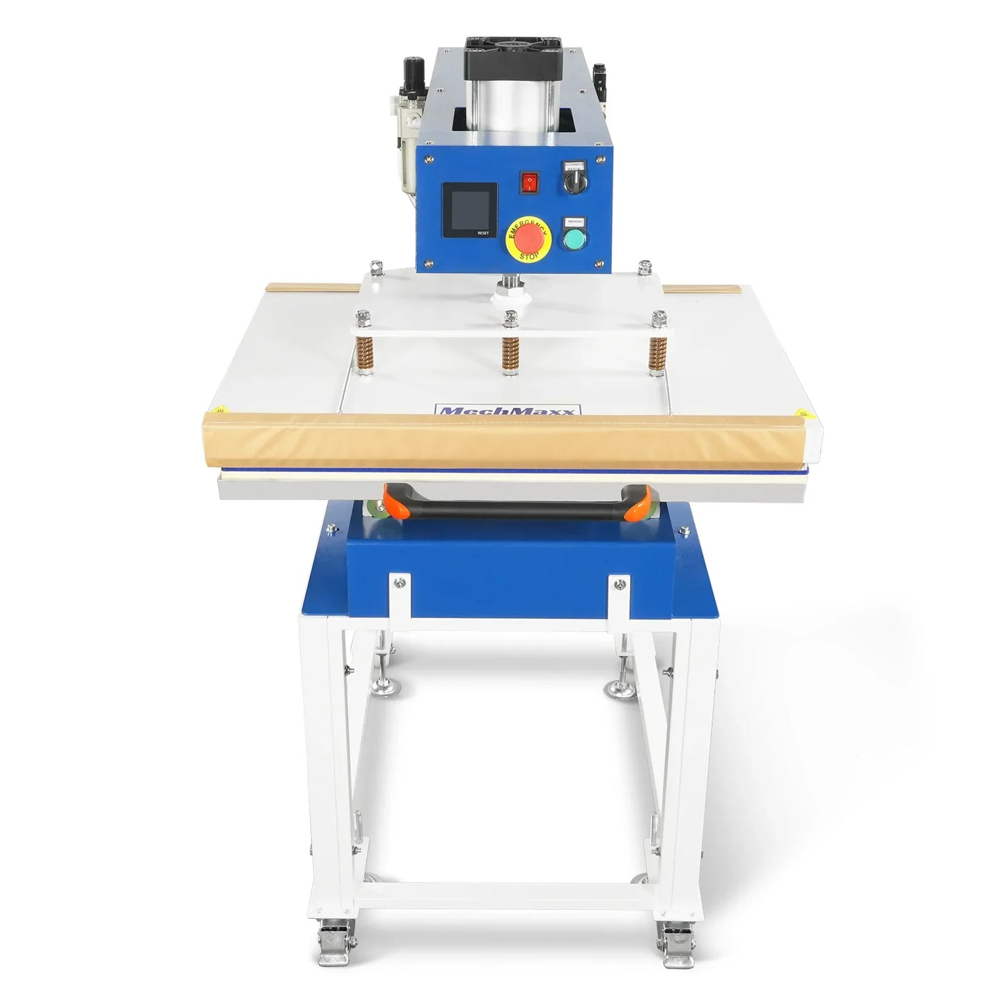 MechMaxx PS2432S Heat Press 24x32" Industrial Pneumatic Single Station Slide-Out Worktable LCD Touchscreen Sublimation Machine 220V 8HP New