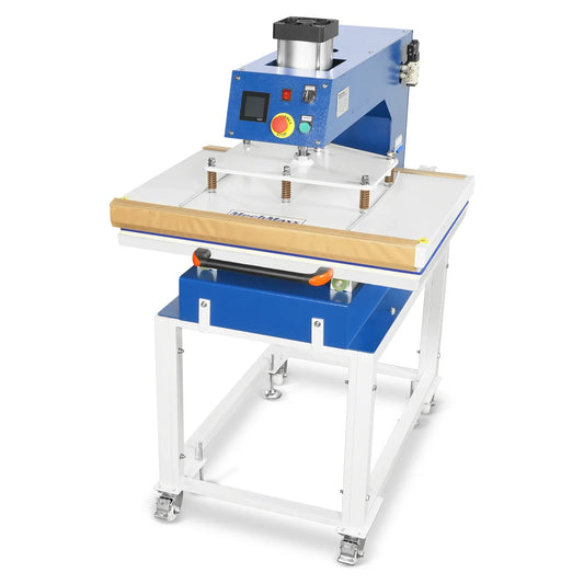 MechMaxx PS2432S Heat Press 24x32" Industrial Pneumatic Single Station Slide-Out Worktable LCD Touchscreen Sublimation Machine 220V 8HP New
