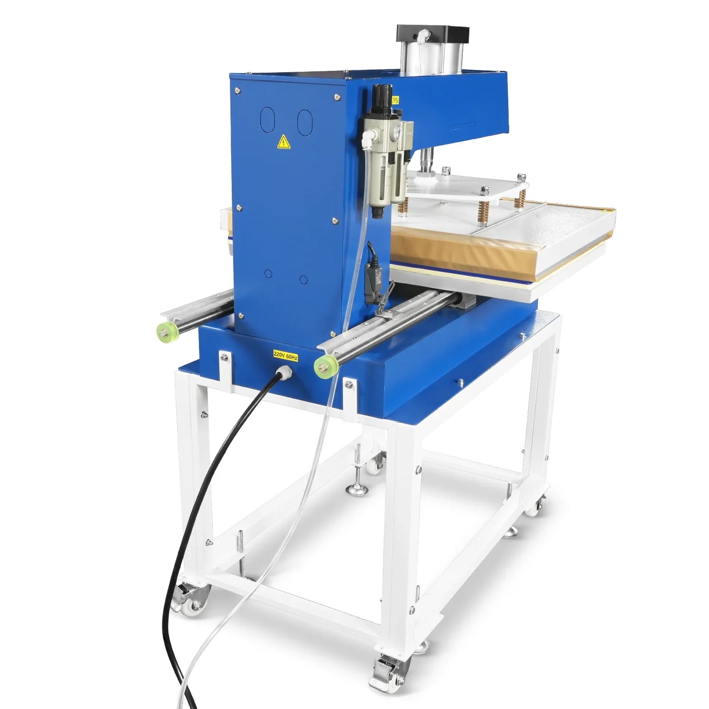 MechMaxx PS2432S Heat Press 24x32" Industrial Pneumatic Single Station Slide-Out Worktable LCD Touchscreen Sublimation Machine 220V 8HP New