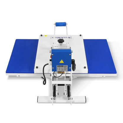 MechMaxx MD1624 Heat Press 16x24" Auto Open Dual Platen Semi-Automatic Magnetic Lift Digital LCD 110V 1.87HP 1400W New