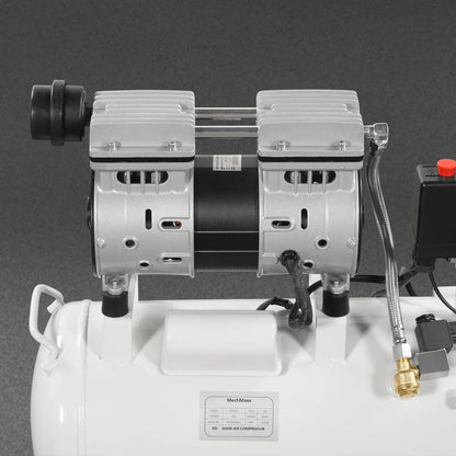 MechMaxx PC-30 Air Compressor 8 Gallon 600W 110V Oil-Free Quiet Electric Air Pump 0.7MPa 40L/min New