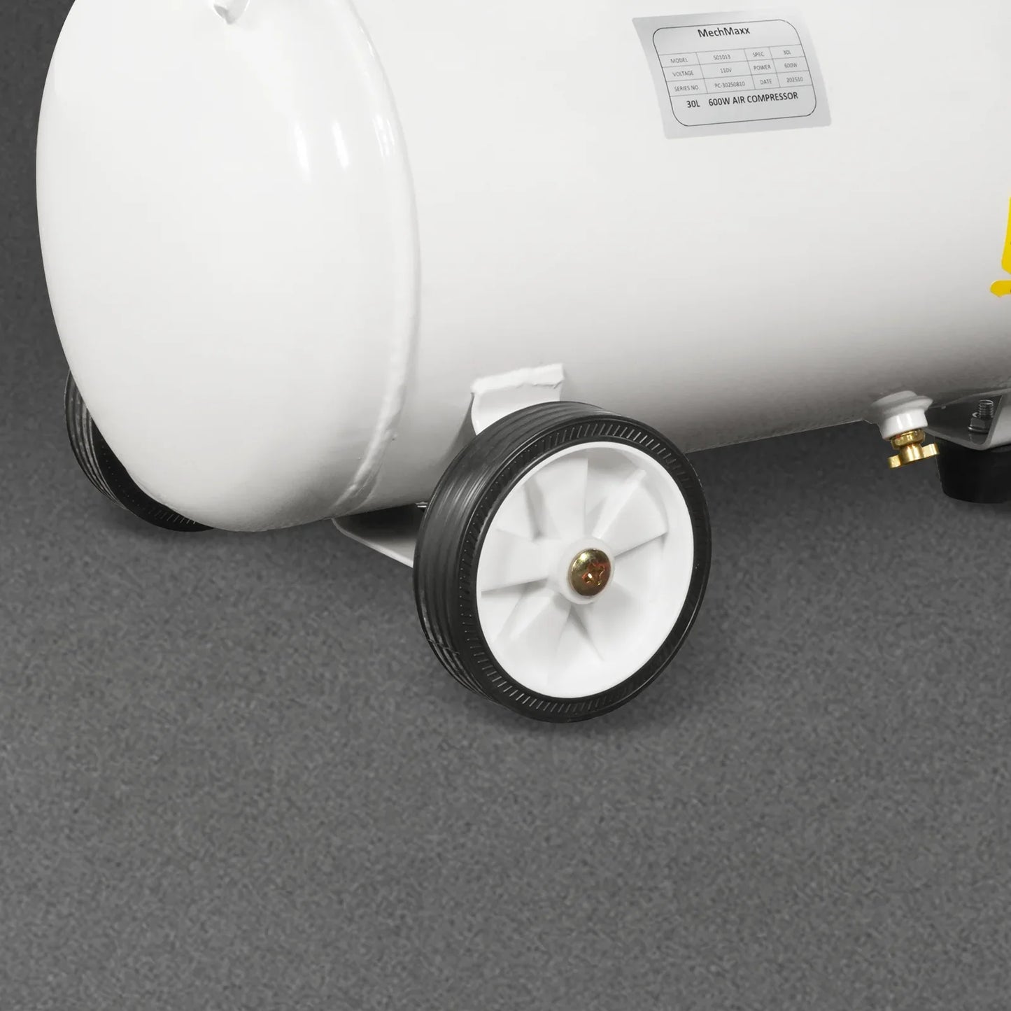 MechMaxx PC-30 Air Compressor 8 Gallon 600W 110V Oil-Free Quiet Electric Air Pump 0.7MPa 40L/min New