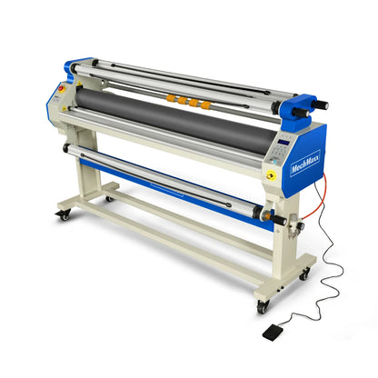 MechMaxx 120 Laminator 65" Wide Format Full-Auto Cold & Heat Assisted Pneumatic Machine 4 Trimmers Infrared Heating Digital Control New