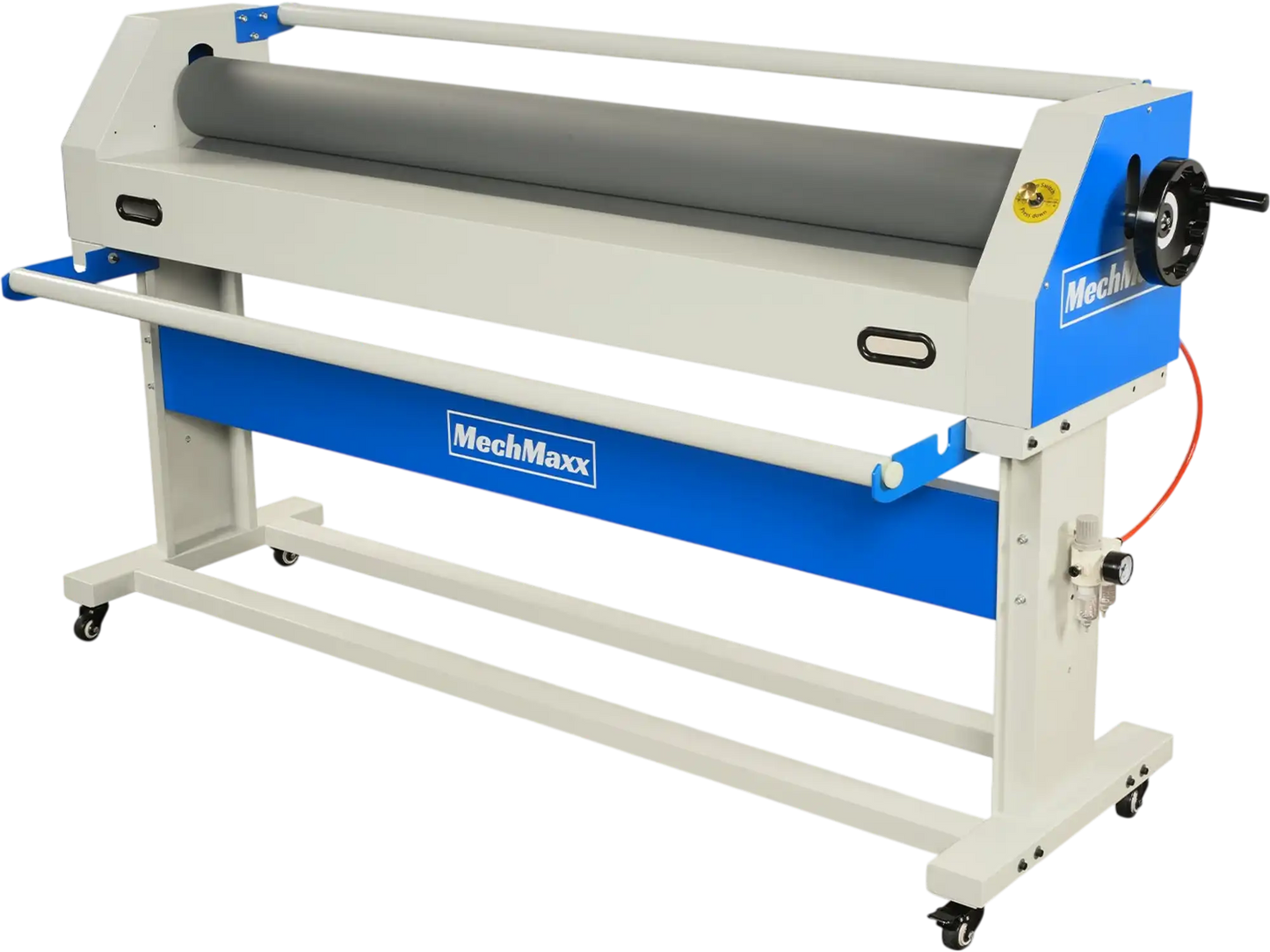 MechMaxx 1600-C1 Laminator 63" Wide Format Pneumatic Manual Cold Laminating Machine Portable Stand Included New