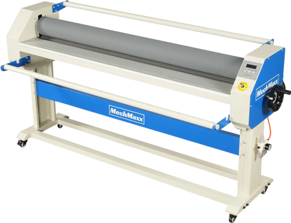 MechMaxx 1600-C2 Laminator 63" Wide Format Pneumatic Manual Cold Laminating Machine Portable Stand Included New