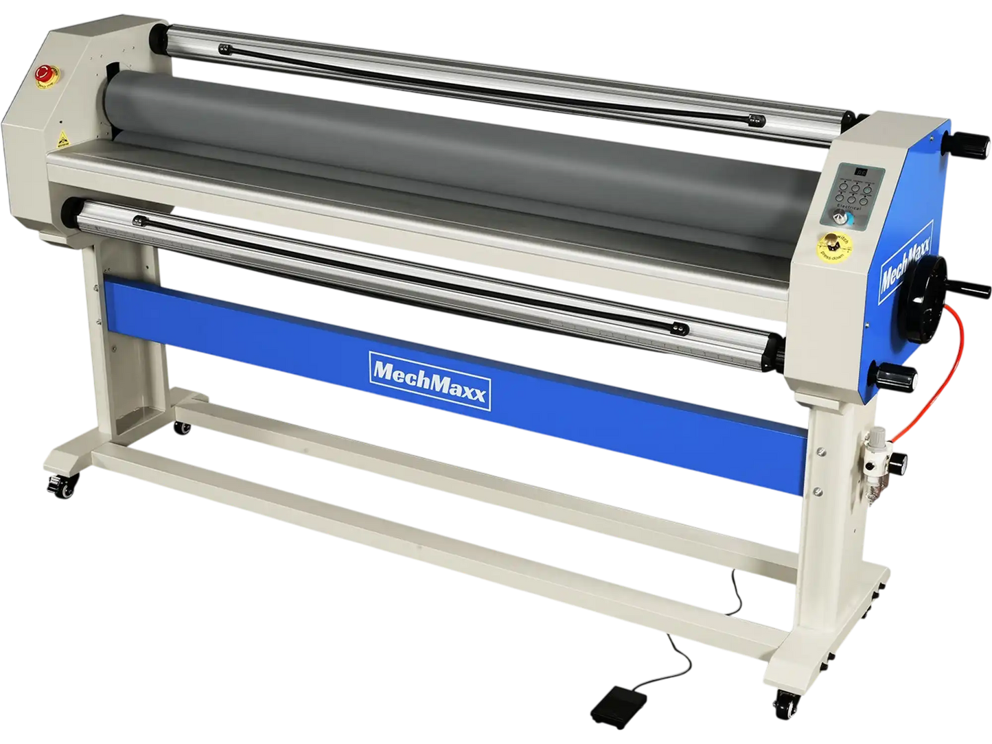 MechMaxx 1600-C3Pro Laminator 63" Wide Format Pneumatic Manual Cold Laminating Machine Portable Stand New