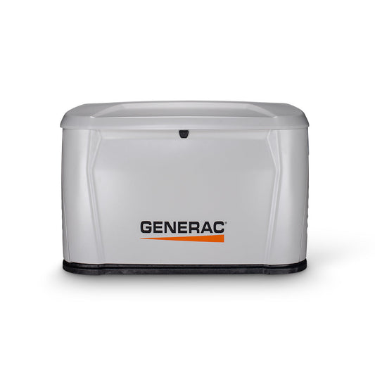 Generac 7326 24kW Standby Generator Propane Natural Gas Air-Cooled 1 Phase 240V w/ 200A Automatic Transfer Switch