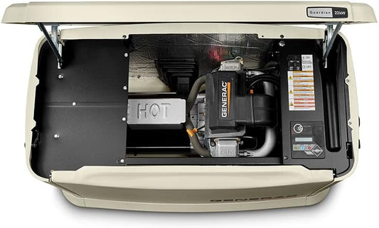 Generac 70432 Guardian 22kW Standby Generator WiFi w/ 200 Amp Automatic Transfer Switch