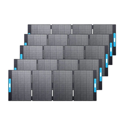 5 Anker SOLIX PS400 Solar Panels