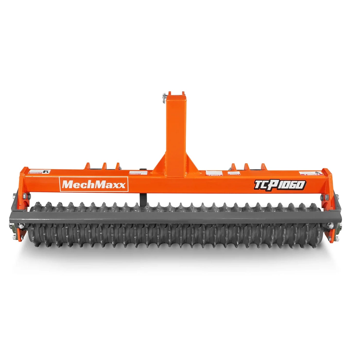 MechMaxx TCP1060 Cultipacker 60" 26 Ductile Iron Wheels Scraper Bar Category 1 and 2 3 Point Hitch Tractor Attachment New