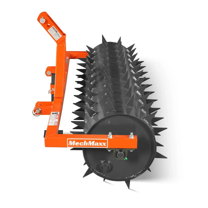 MechMaxx DSA60 Drum Spike Aerator 60" Cat. 1 3-Point Hitch Tractor Attachment New