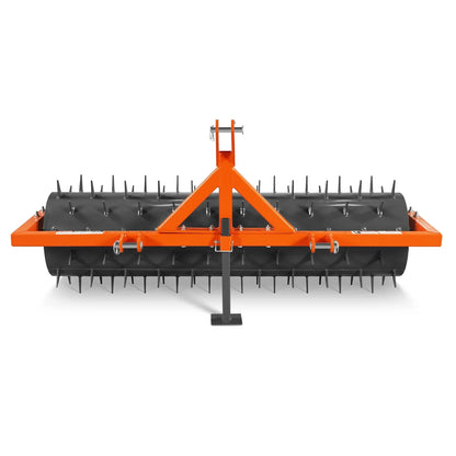 MechMaxx DSA60 Drum Spike Aerator 60" Cat. 1 3-Point Hitch Tractor Attachment New