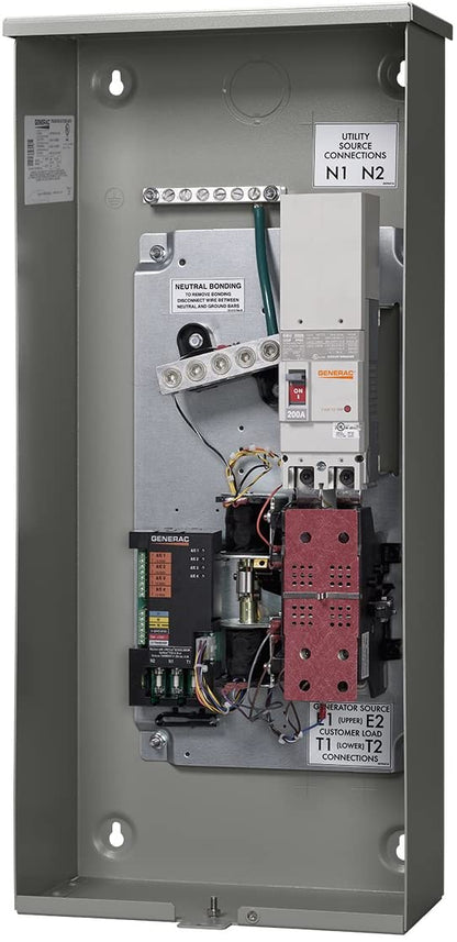 Generac RXSW200A3 200 Amp Service Entrance Rated Automatic Transfer Switch