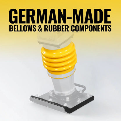 MechMaxx TR75H Tamping Rammer Honda GXR120 3150 lbs Impact Force Wheel Kit Jumping Jack Tamper Compactor New