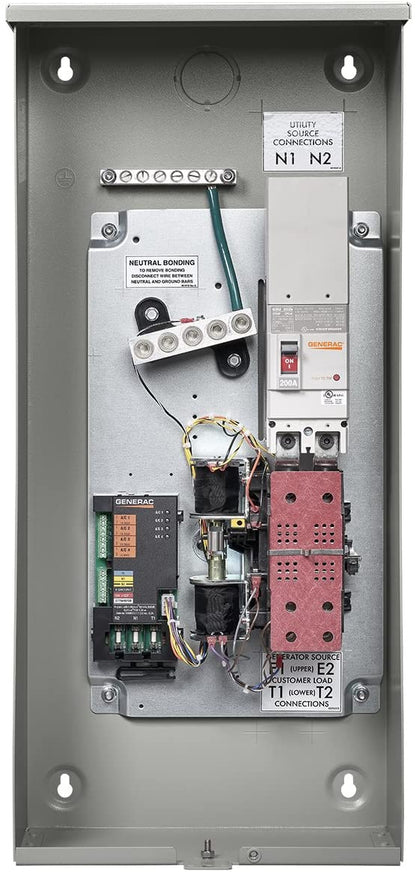 Generac RXSW200A3 200 Amp Service Entrance Rated Automatic Transfer Switch