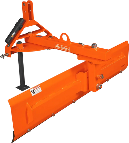 MechMaxx RB72S Rear Blade 72" 6-Way 3 Point Hitch Tractor Attachment New