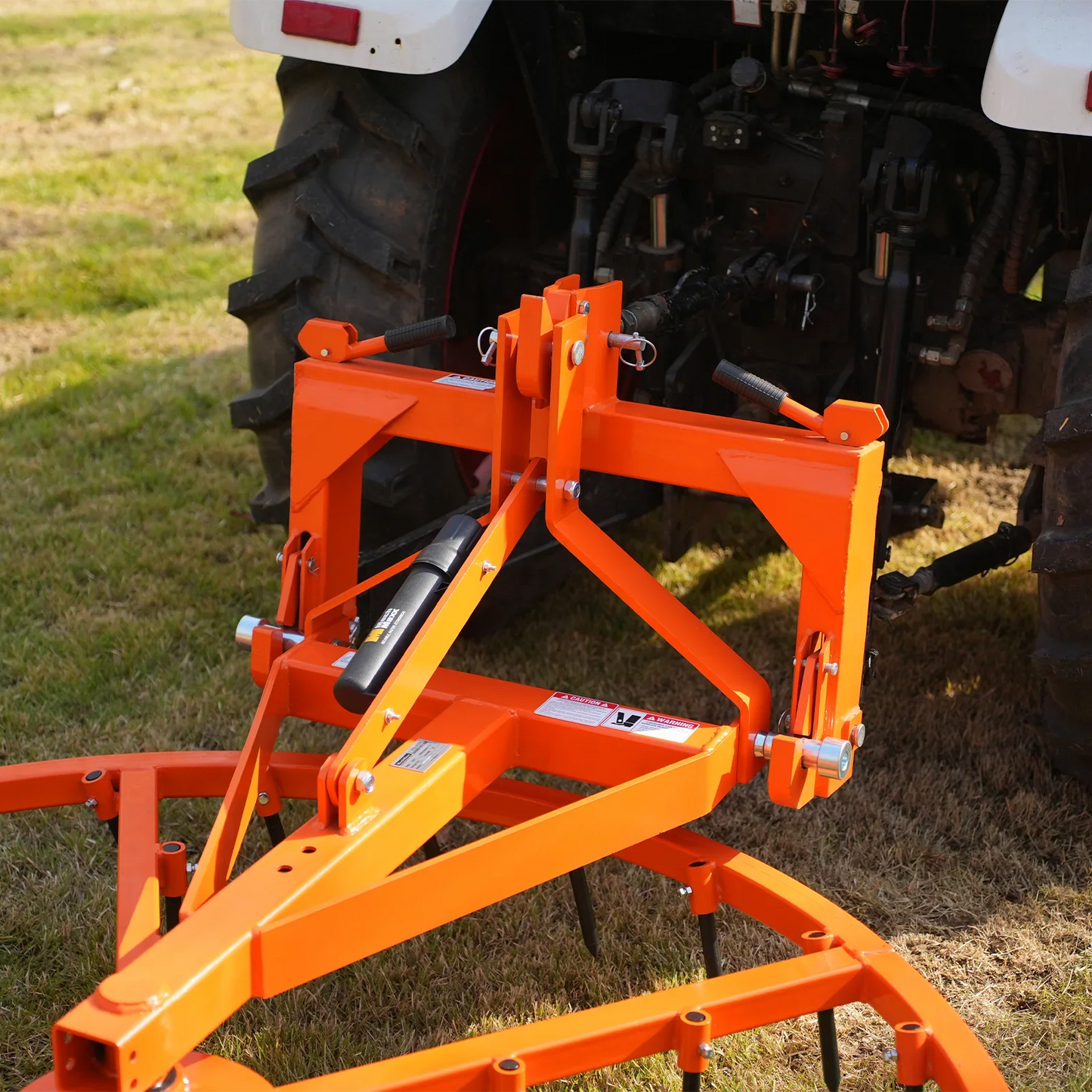 MechMaxx AHG72 Harrow Groomer 72" Arena Spin with 35 Tines Cat 1 3 Point Hitch Grooming Attachment New