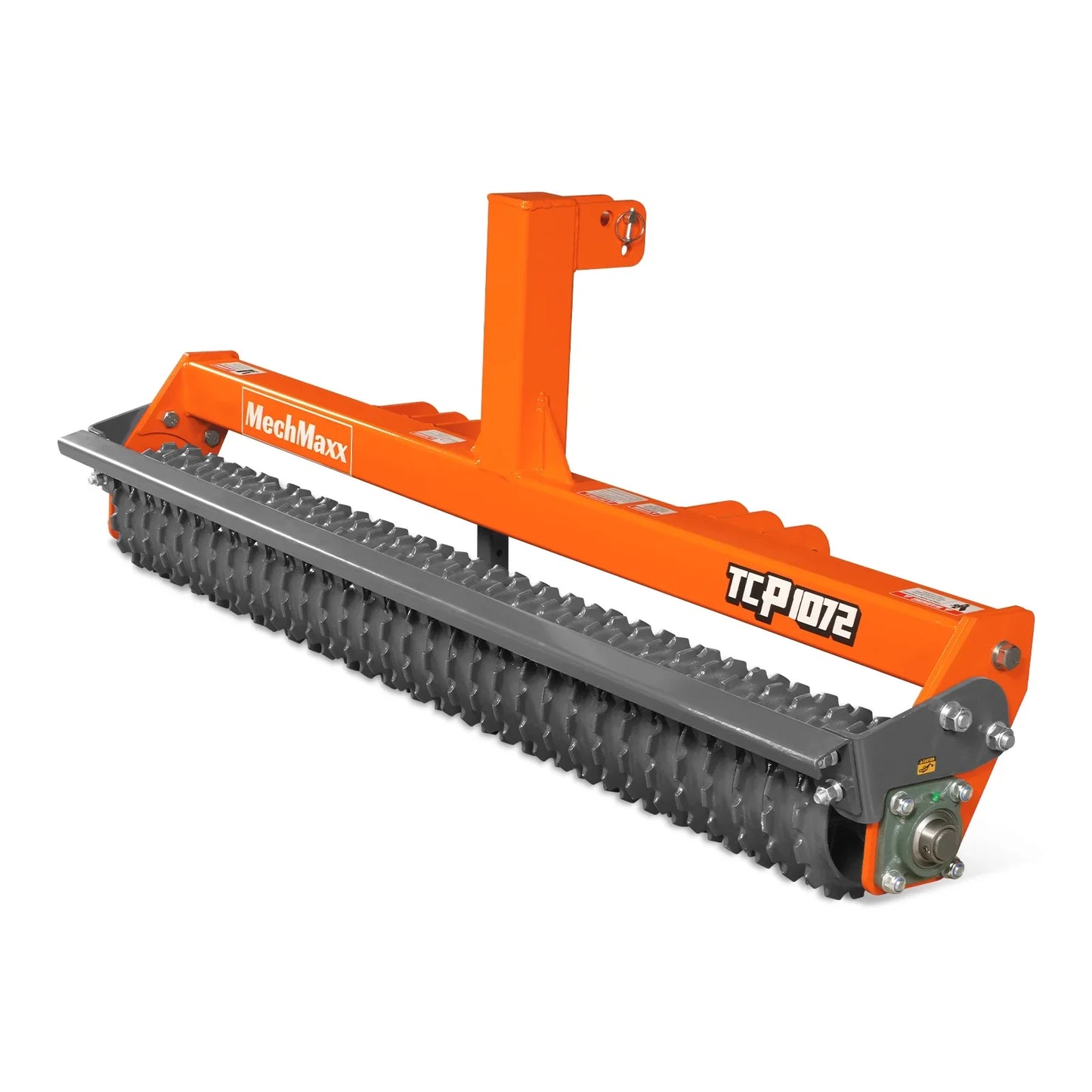 MechMaxx TCP1072 Cultipacker 72" 32 Ductile Iron Wheels Scraper Bar Category 1 and 2 3 Point Hitch Tractor Attachment New