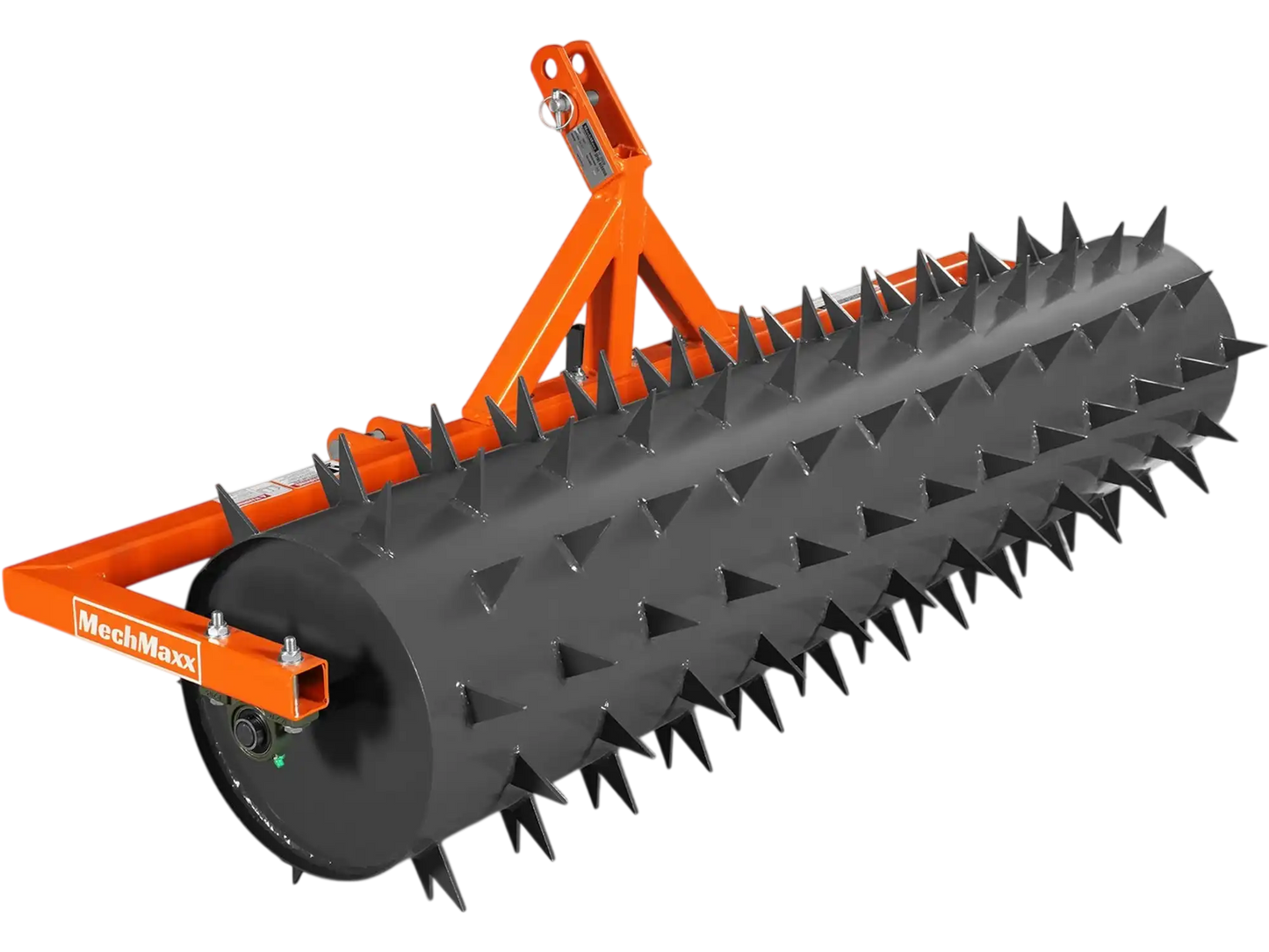 MechMaxx DSA72 Drum Spike Aerator 72" Cat. 1 3-Point Hitch Tractor Attachment New