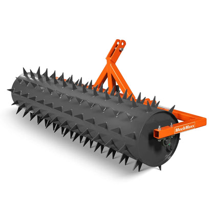 MechMaxx DSA72 Drum Spike Aerator 72" Cat. 1 3-Point Hitch Tractor Attachment New