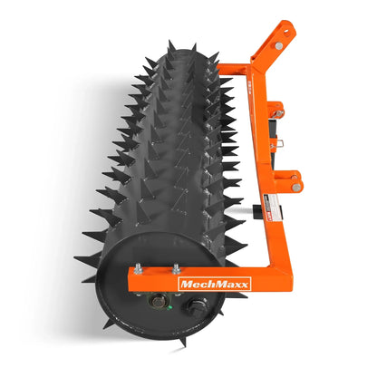 MechMaxx DSA72 Drum Spike Aerator 72" Cat. 1 3-Point Hitch Tractor Attachment New