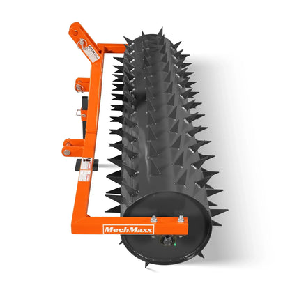 MechMaxx DSA72 Drum Spike Aerator 72" Cat. 1 3-Point Hitch Tractor Attachment New