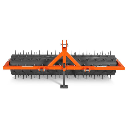 MechMaxx DSA72 Drum Spike Aerator 72" Cat. 1 3-Point Hitch Tractor Attachment New