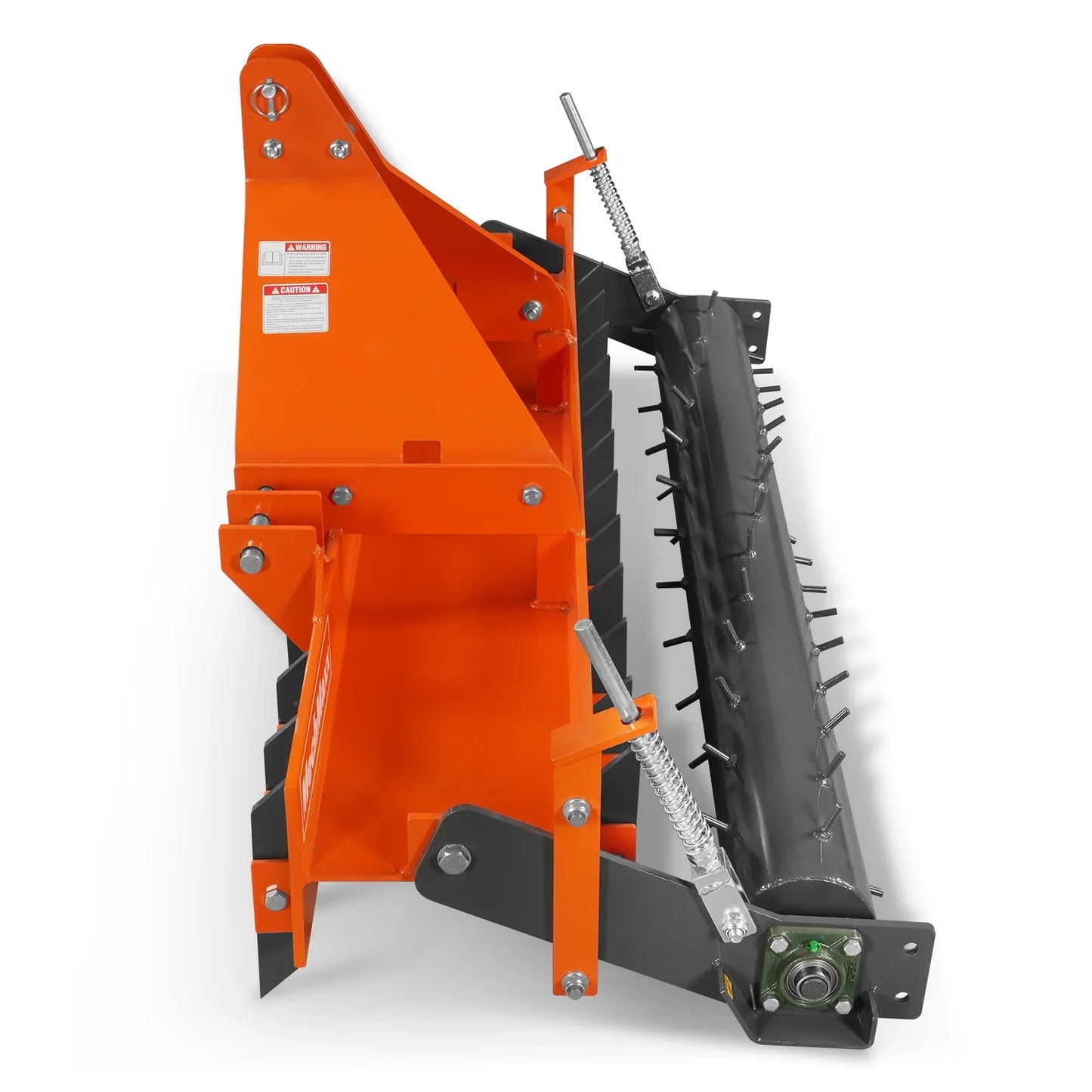 MechMaxx TSP72 Soil Pulverizer 72" Heavy Duty Single Spiked Roller 25 Shanks Category 1 and 2 3 Point Hitch Tractor Attachment New