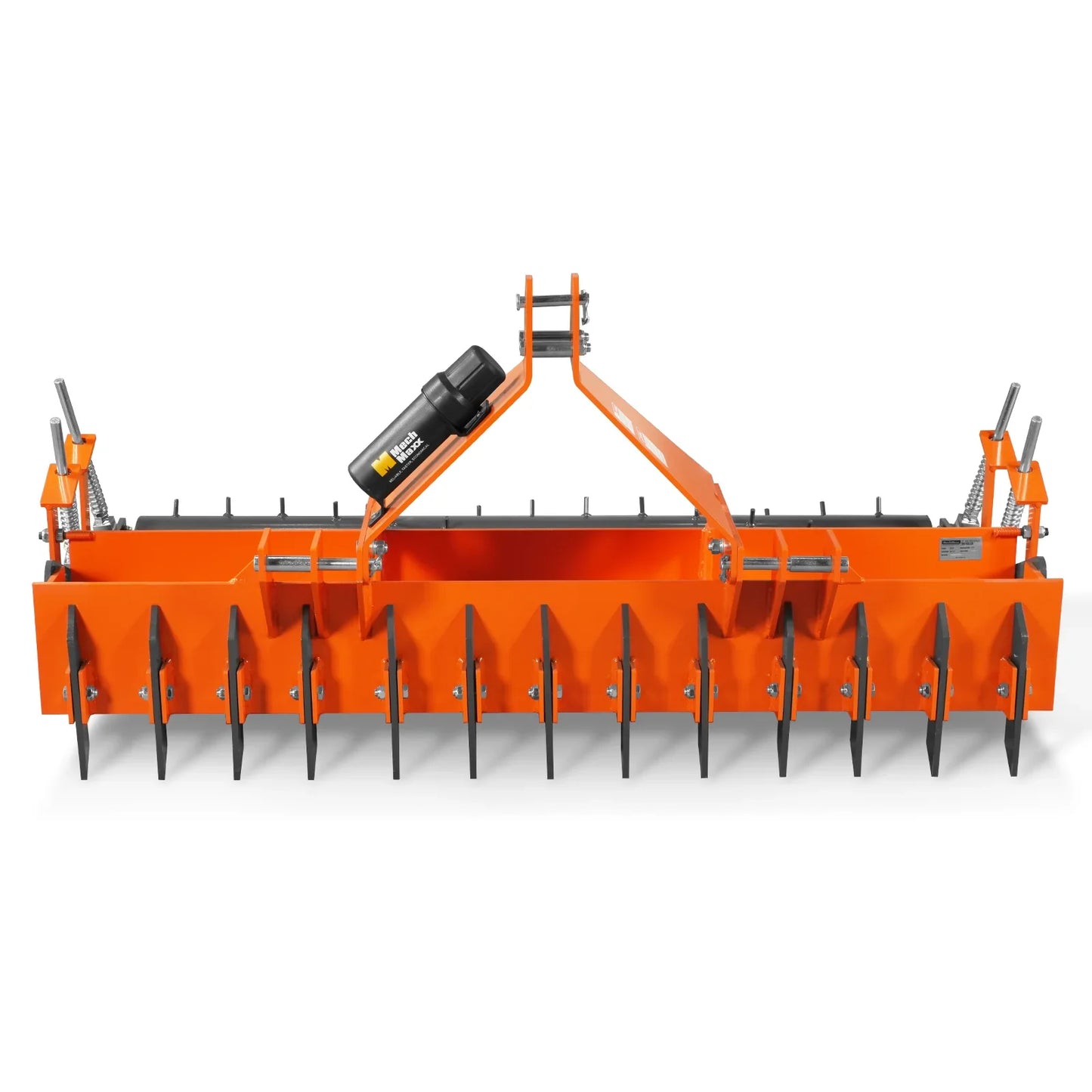 MechMaxx TSP72D Soil Pulverizer 72" Heavy Duty Double Spiked Roller 25 Shanks Category 1 and 2 3 Point Hitch Tractor Attachment New