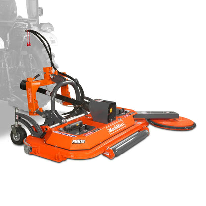 MechMaxx FMS72 Finish Mower 72" Orchard 3 Point Hitch Cat 1 Hydraulic Offset PTO Shaft Included 25-50 HP New