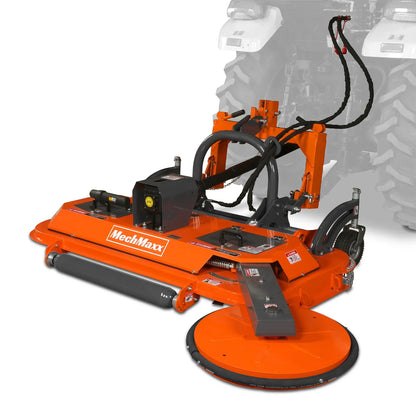 MechMaxx FMS72 Finish Mower 72" Orchard 3 Point Hitch Cat 1 Hydraulic Offset PTO Shaft Included 25-50 HP New