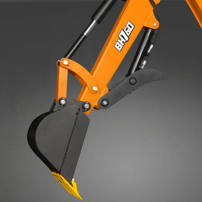 MechMaxx BH760 Tractor Backhoe Attachment 8' Hydraulic Thumb 15" Bucket ISO/SAE Switchable Controls 20-100 HP New