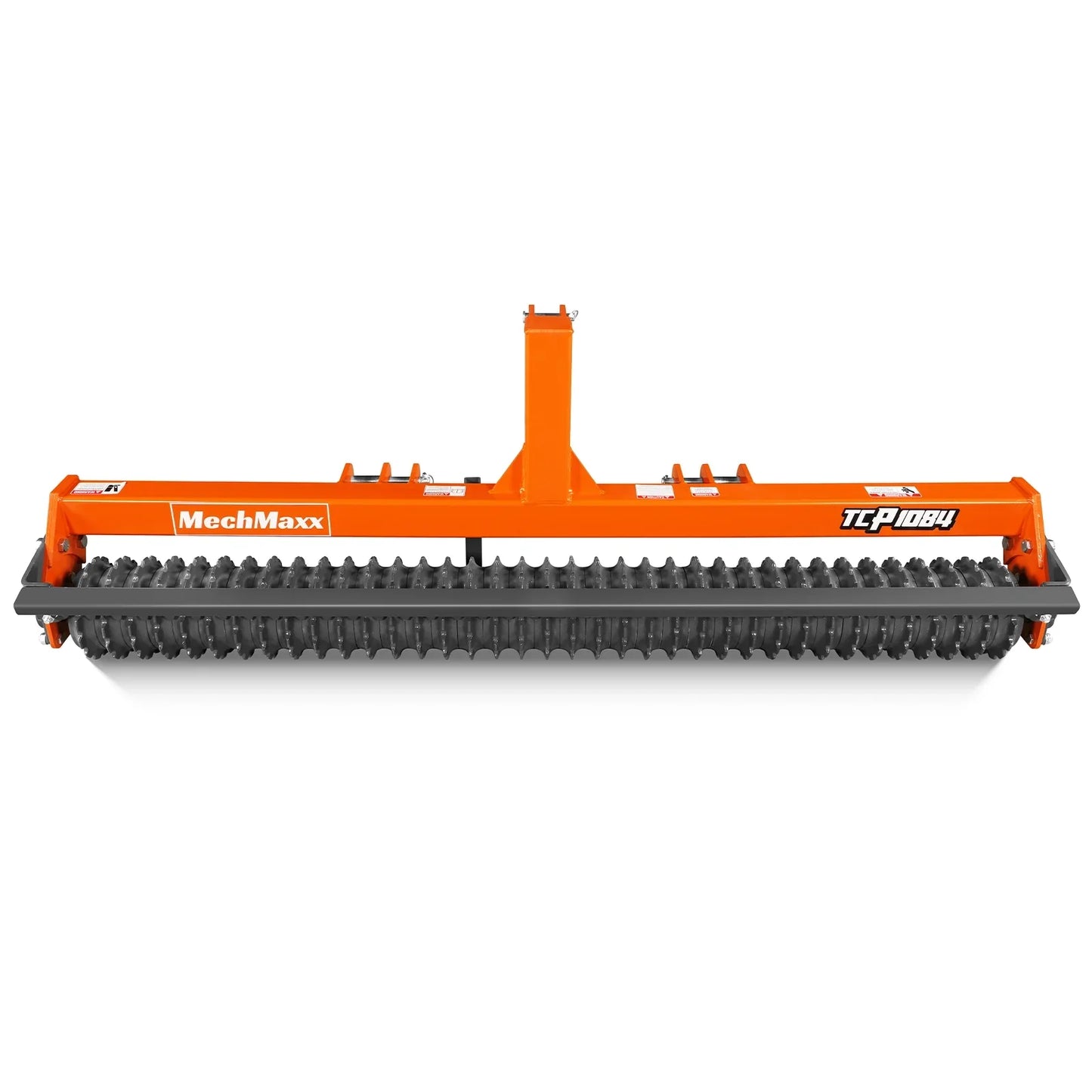 MechMaxx TCP1084 Cultipacker 84" 37 Ductile Iron Wheels Scraper Bar Category 1 and 2 3 Point Hitch Tractor Attachment New