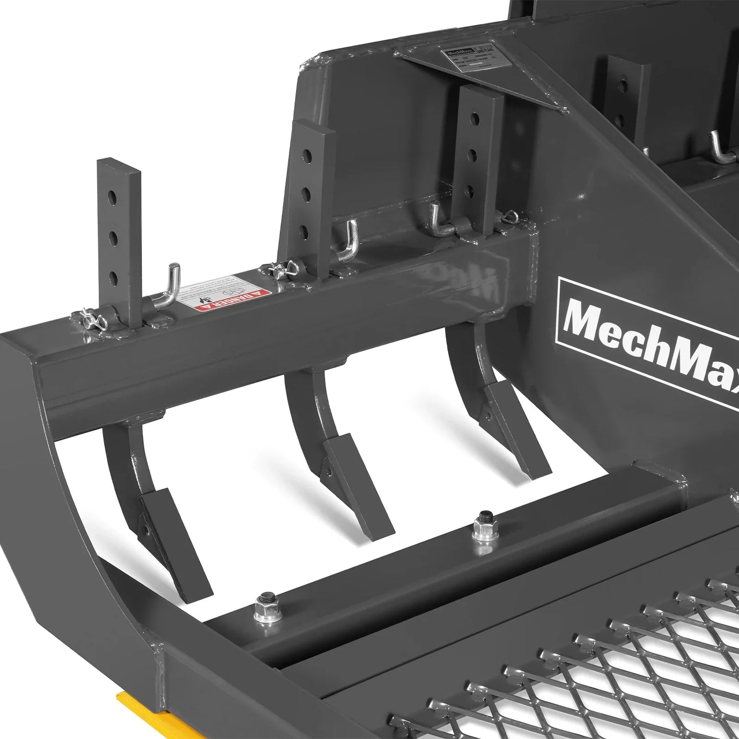 MechMaxx SSLP84 Skid Steer Land Plane 84" 8 Adjustable Scarifier Shanks Removable Sift Screen Bolt-On Cutting Blades New