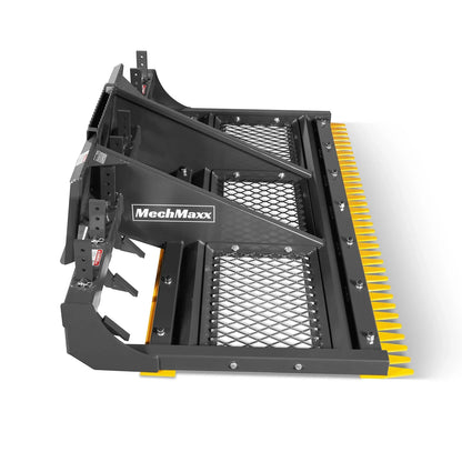 MechMaxx SSLP84 Skid Steer Land Plane 84" 8 Adjustable Scarifier Shanks Removable Sift Screen Bolt-On Cutting Blades New
