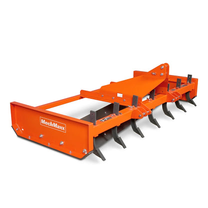 MechMaxx LP96 Land Leveler 96" Heavy Duty Land Plane Scraper Grader with Shanks 3 Point Hitch New