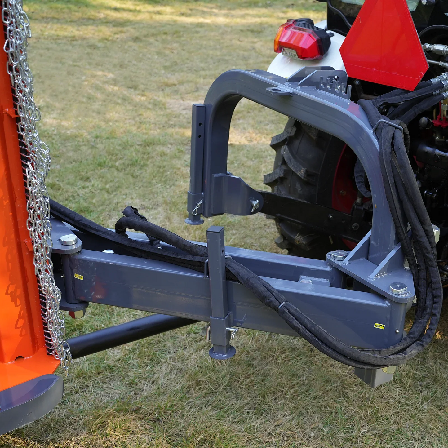 MechMaxx AGF72 Flail Mower 72" Heavy Duty 3 Point Offset Ditch Bank Verge PTO Driven 70-110HP New