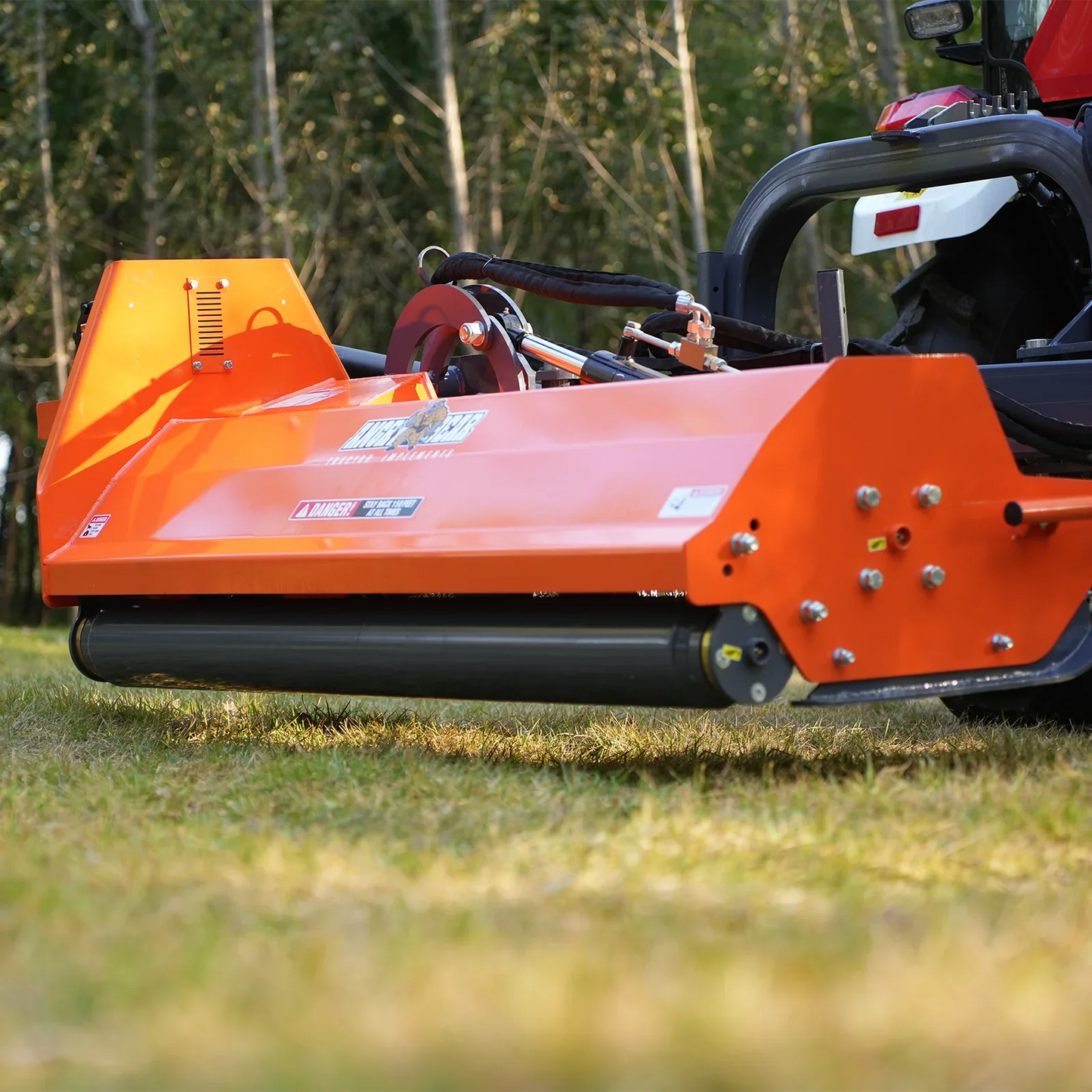 MechMaxx AGF72 Flail Mower 72" Heavy Duty 3 Point Offset Ditch Bank Verge PTO Driven 70-110HP New