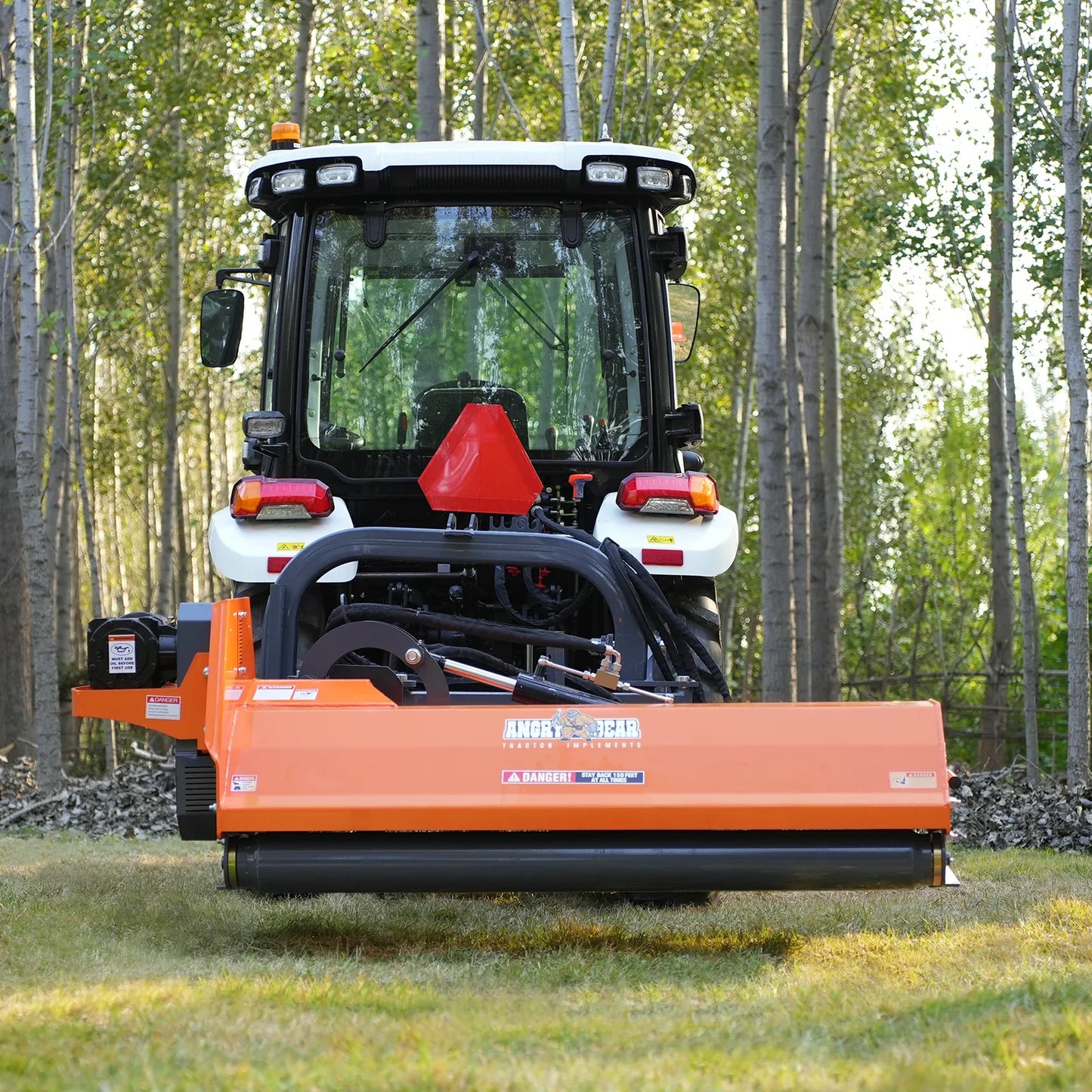 MechMaxx AGF72 Flail Mower 72" Heavy Duty 3 Point Offset Ditch Bank Verge PTO Driven 70-110HP New