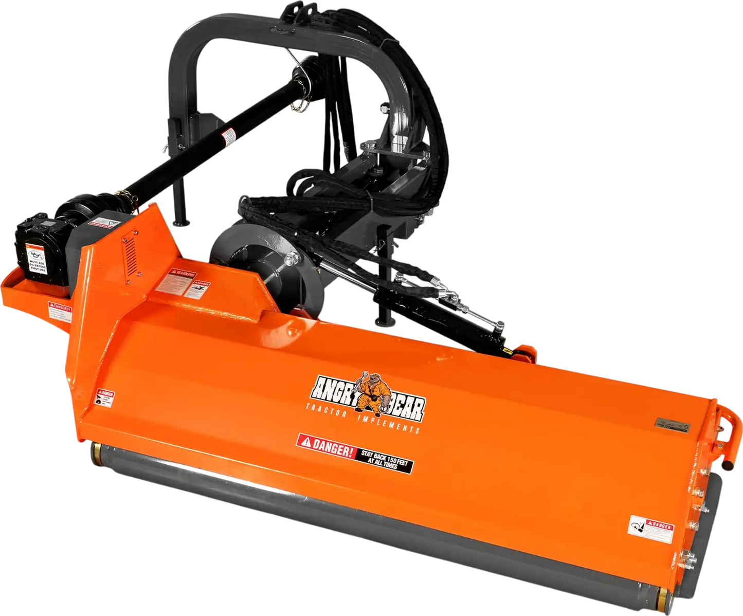 MechMaxx AGF72 Flail Mower 72" Heavy Duty 3 Point Offset Ditch Bank Verge PTO Driven 70-110HP New
