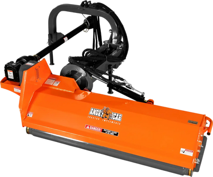 MechMaxx AGF72 Flail Mower 72" Heavy Duty 3 Point Offset Ditch Bank Verge PTO Driven 70-110HP New