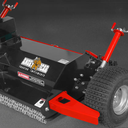 MechMaxx ATV140 Flail Mower 55" Tow-Behind ATV Offset 23HP 679cc Electric Start Gas Adjustable Mowing Height New