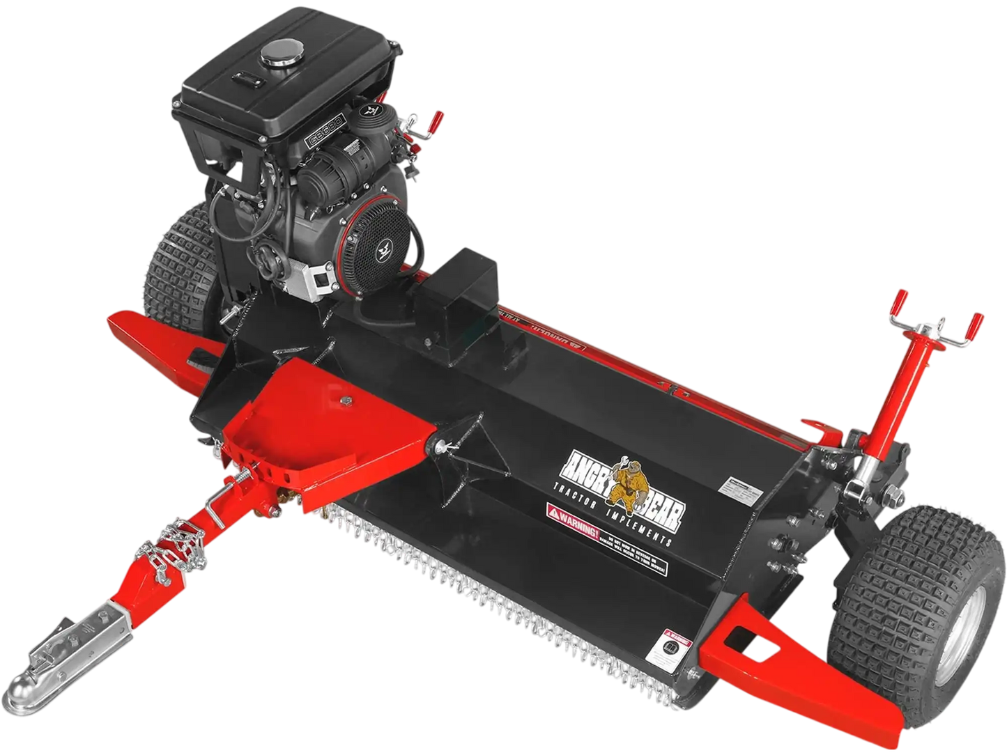 MechMaxx ATV140 Flail Mower 55" Tow-Behind ATV Offset 23HP 679cc Electric Start Gas Adjustable Mowing Height New