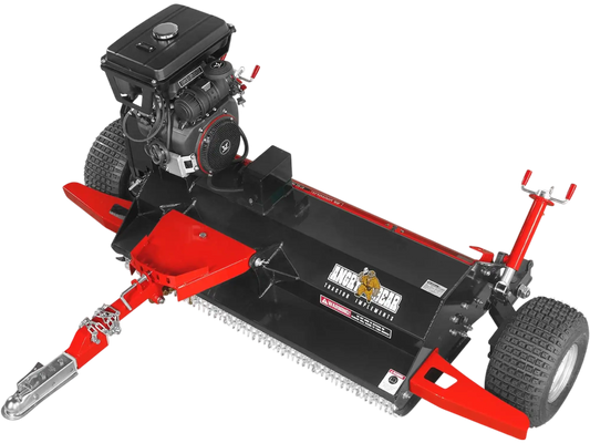 MechMaxx ATV140 Flail Mower 55" Tow-Behind ATV Offset 23HP 679cc Electric Start Gas Adjustable Mowing Height New