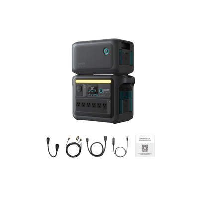 Anker SOLIX C1000X Portable Power Station + 1 x Expansion Battery Inclusions