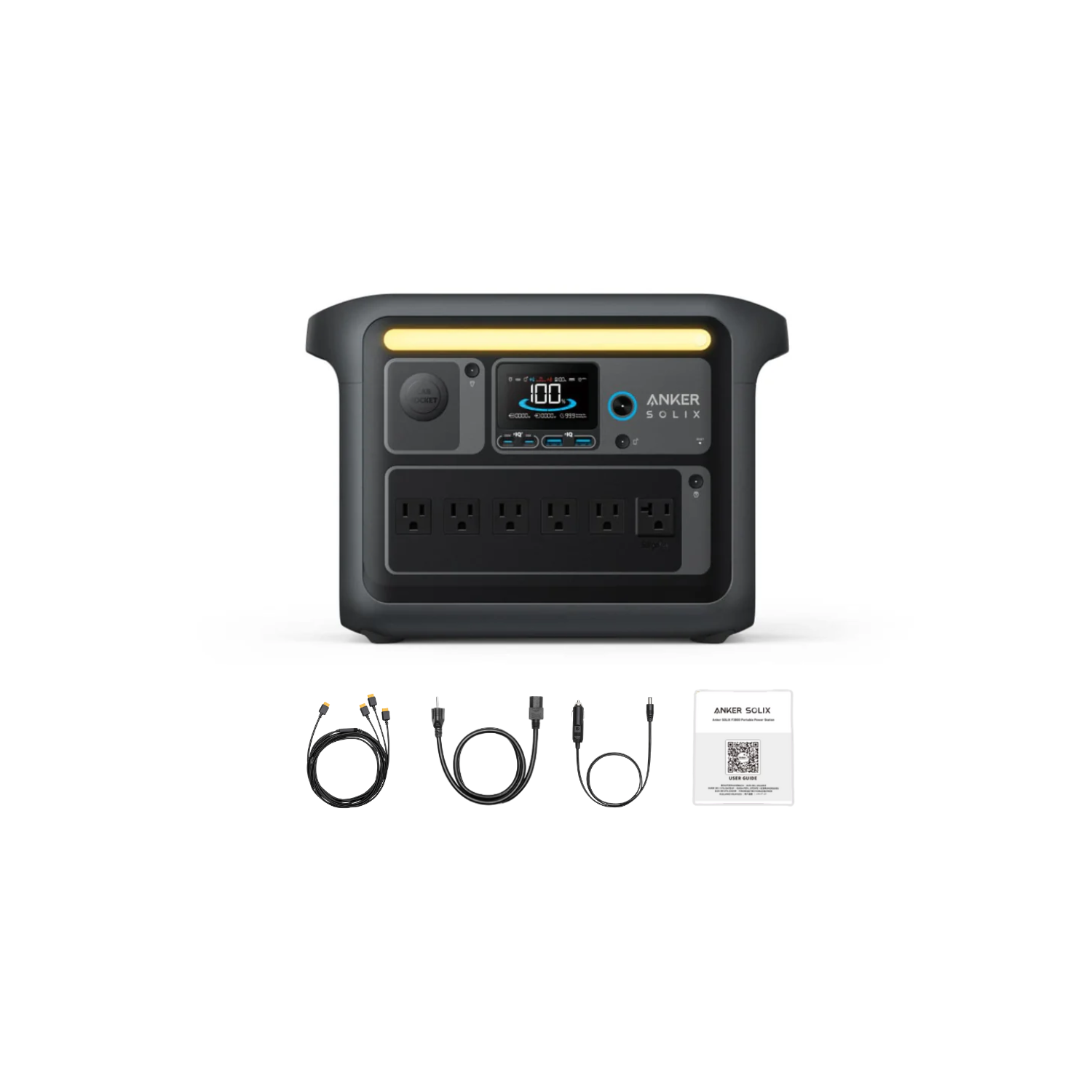 Anker SOLIX C1000X Portable Power Station Inclusions