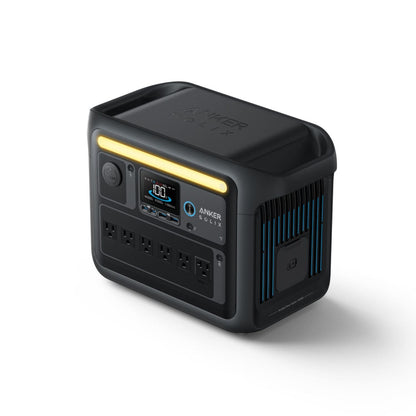 Anker SOLIX C1000X Portable Power Station Left View