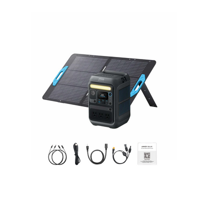 Anker SOLIX C300X Portable Power Station +  100W Solar Panel Inclusions
