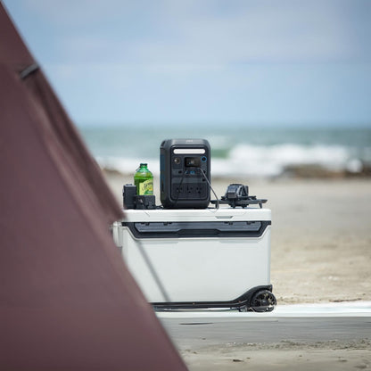 Anker SOLIX C300X Portable Power Station beside the shore